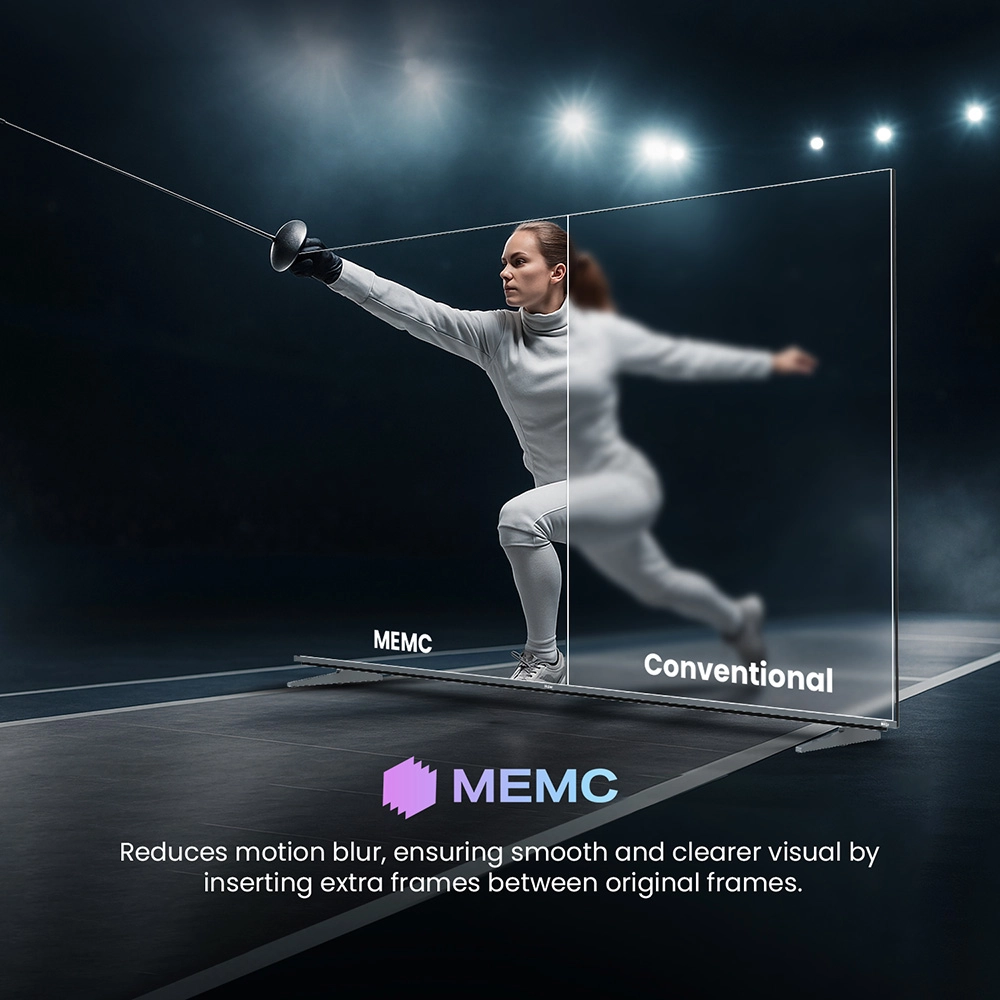 Haier M80F Mini LED 140cm (55) Google TV | Sound By KEF